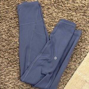 lululemon athletica Blue Leggings